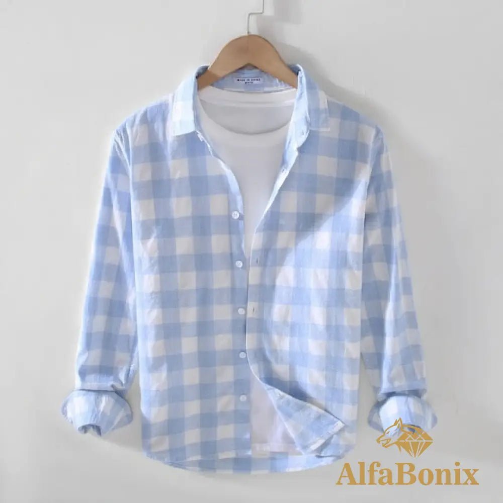 Camisa Samicce Intermares® Azul Claro / Pp Camisetas E Tops