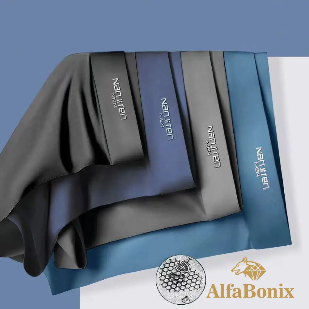 Cueca Alfabonix Icesilk - Kit 4 Cuecas