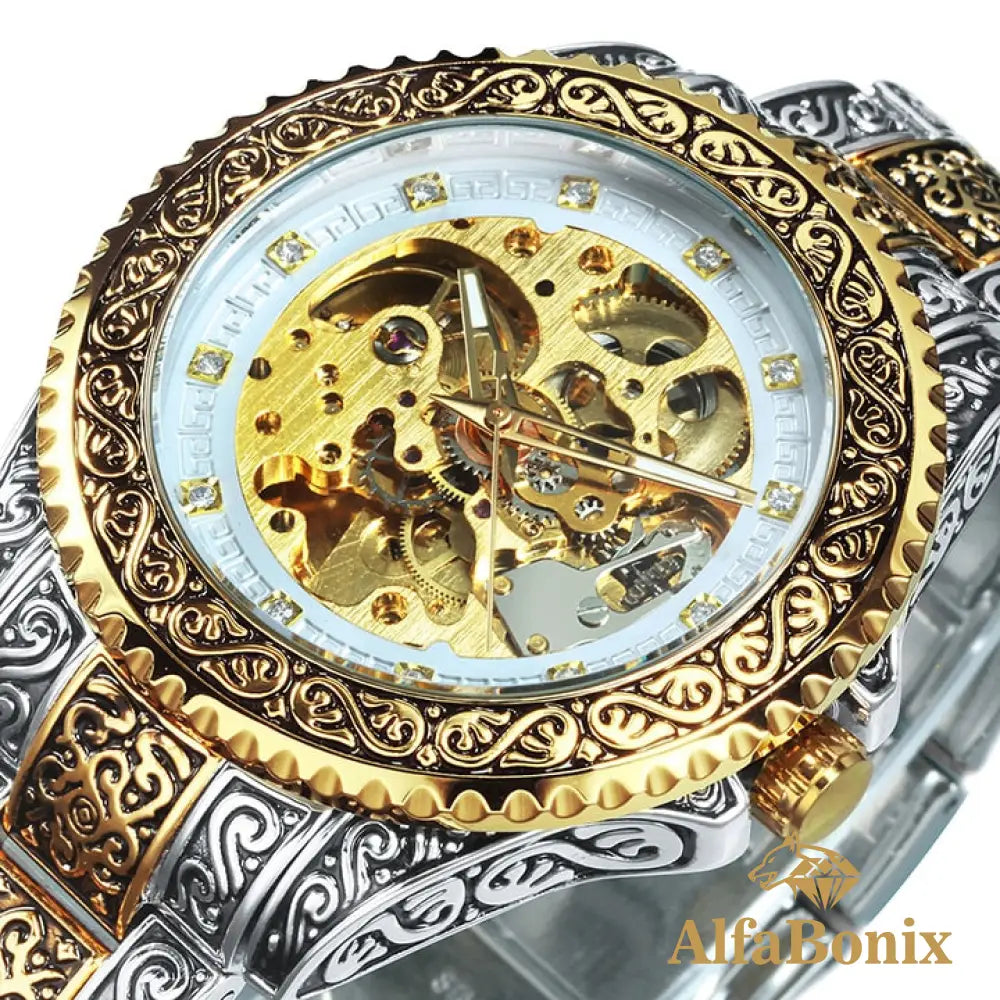 Relógio Bonix Goldentrib