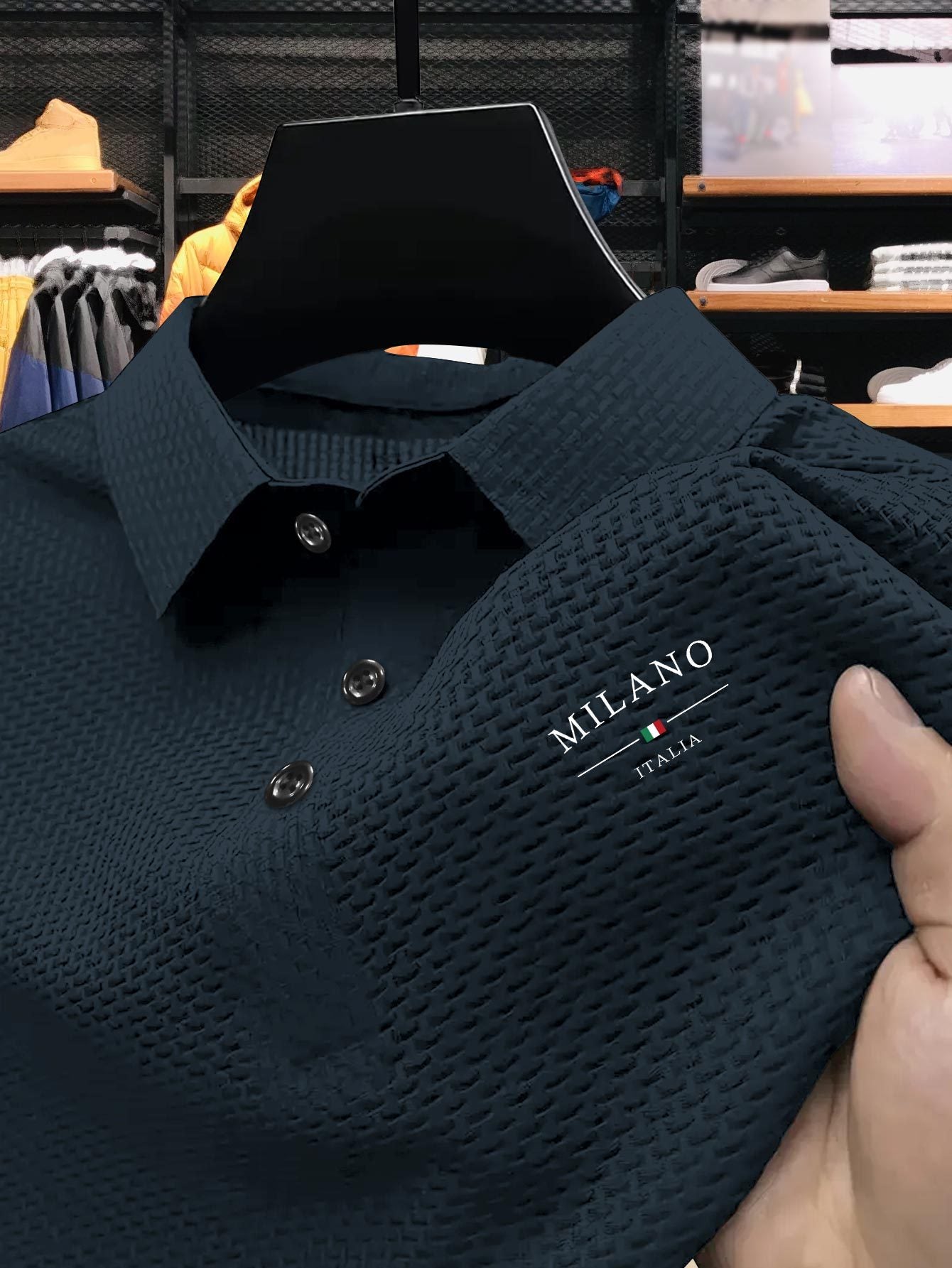 Camisa Masculina Sport Tech AlfaBonix – Polo Performance Premium
