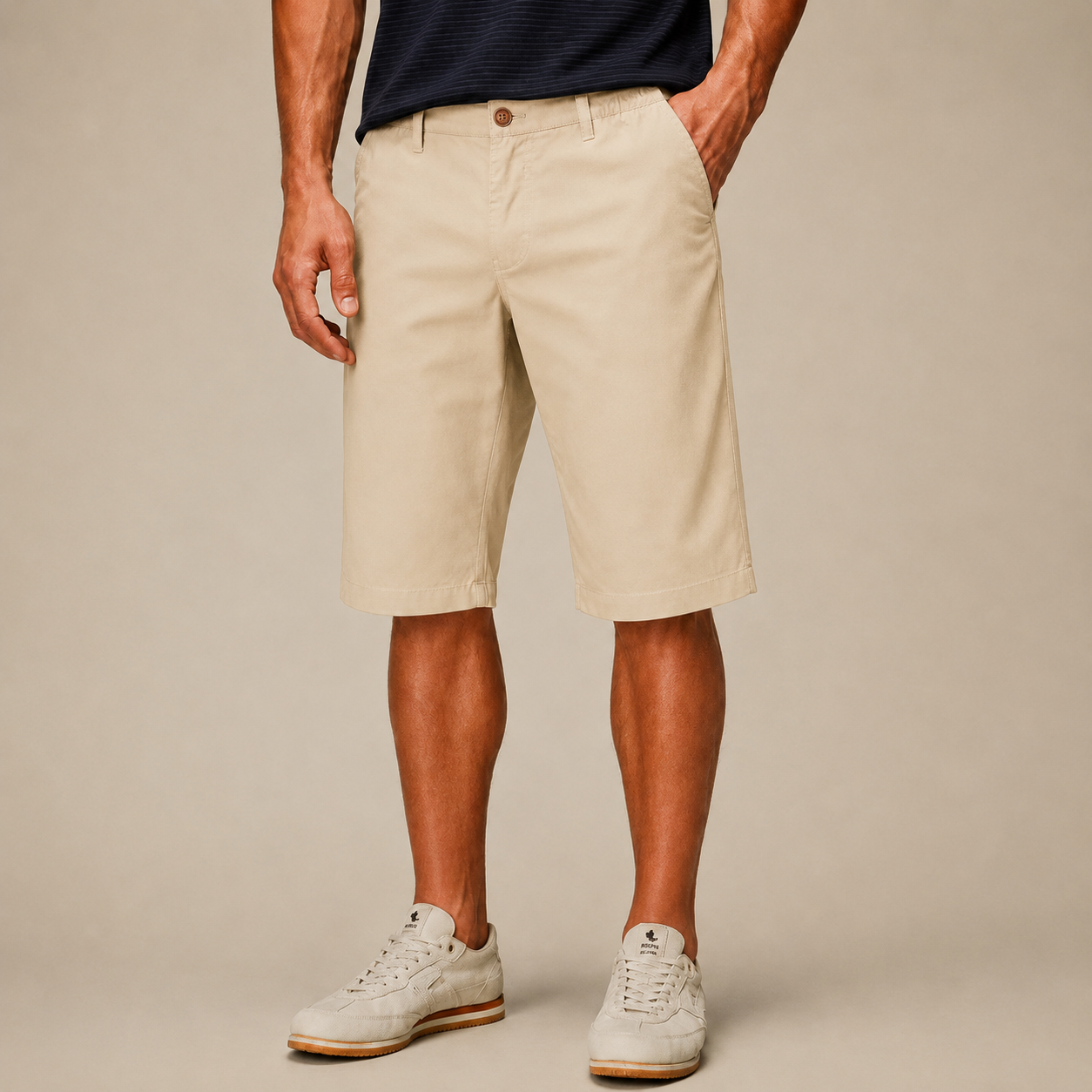 CetinoFit bermuda masculina de alfaiataria