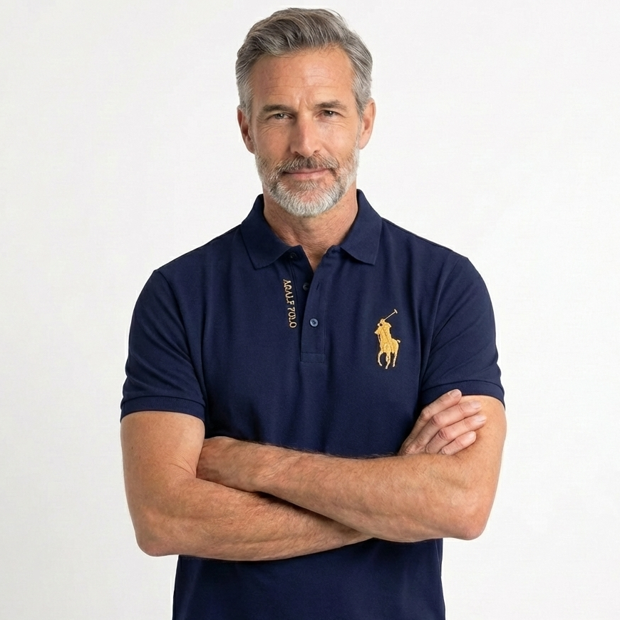 HarenLine camisa polo masculina