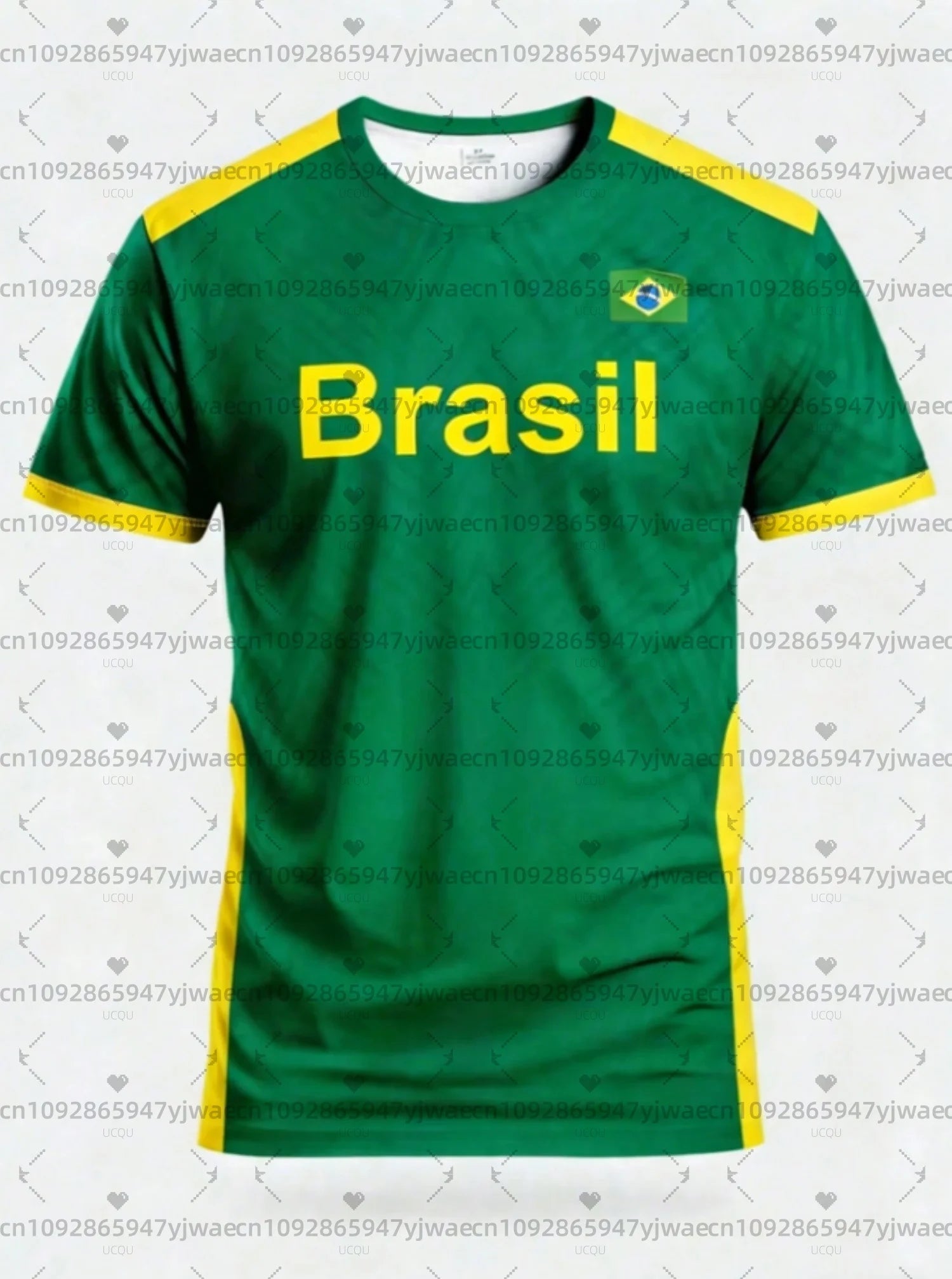 Camiseta Alfa Brasil Jersey Street 26: Estilo Esportivo com Presença e Conforto