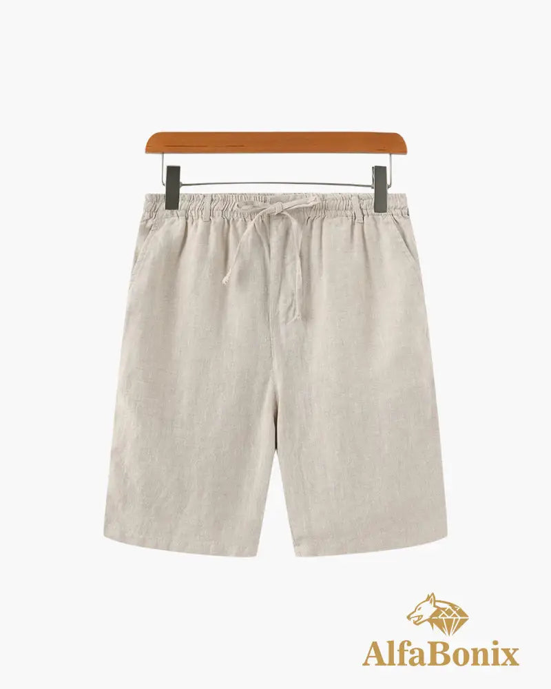 Casablanca - Premium Linen Shorts Beige / S
