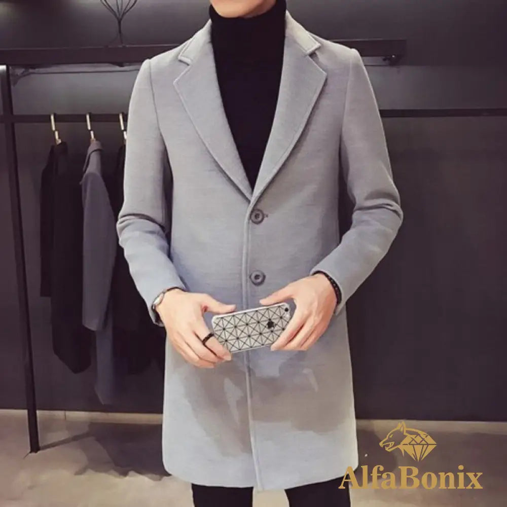 Sobretudo Malibu Cinza / Pp