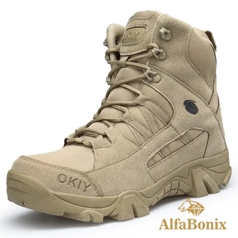 Bota Alfa Combat Bége / 37