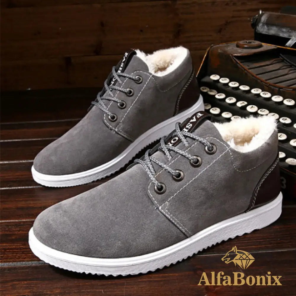 Bota Alfa Confort Cinza / 37