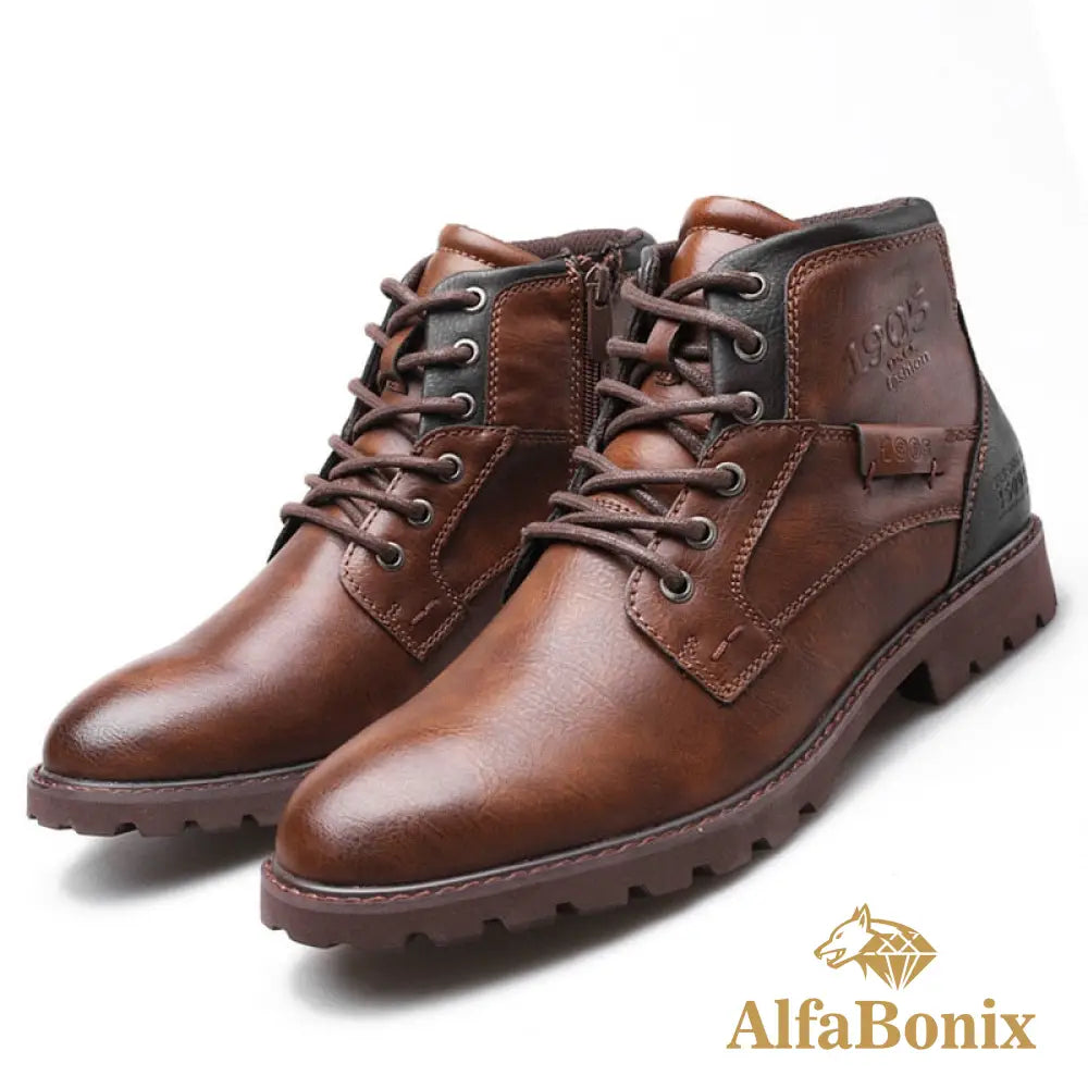 Bota Alfa Italy Marrom / 37