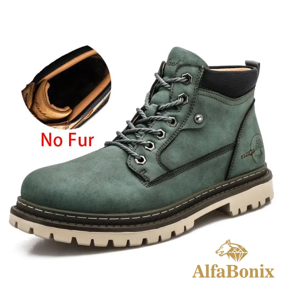 Bota Bonix Leisure Verde / 36