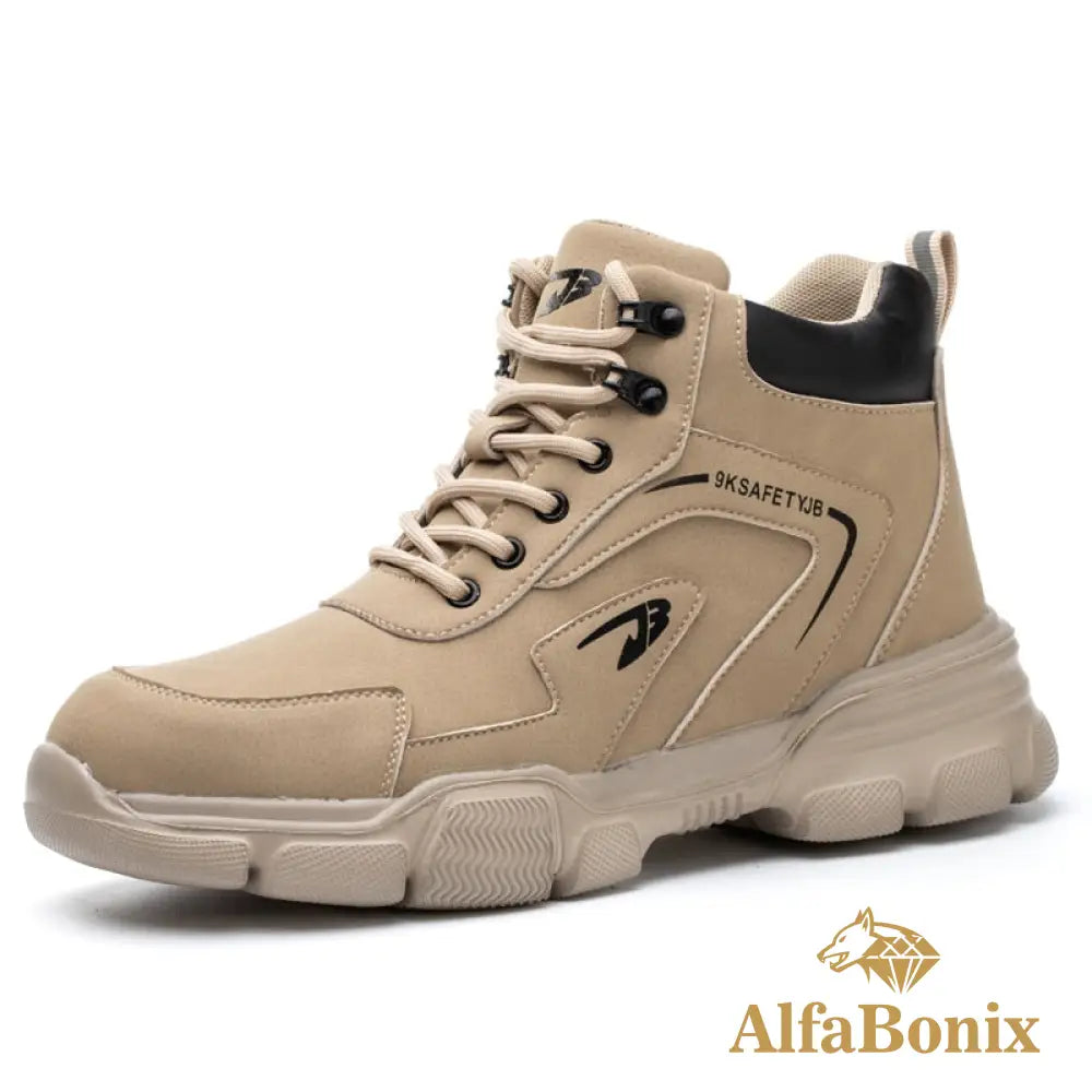 Winter Work Safety Shoes Men Boots Anti-Smash Anti-Stab Sneakers Steel Toe Male Boot Indestructible