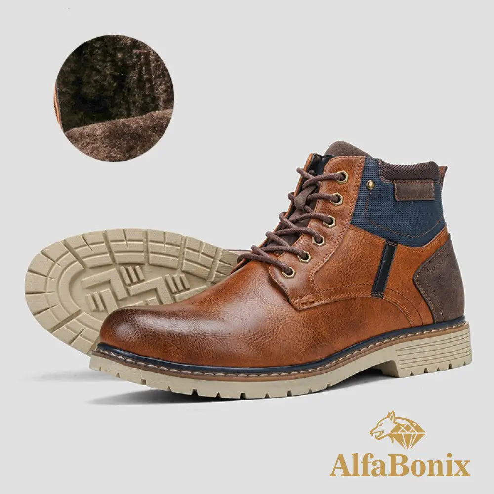 Bota Bonix Wolften Marrom Com Forro / 38