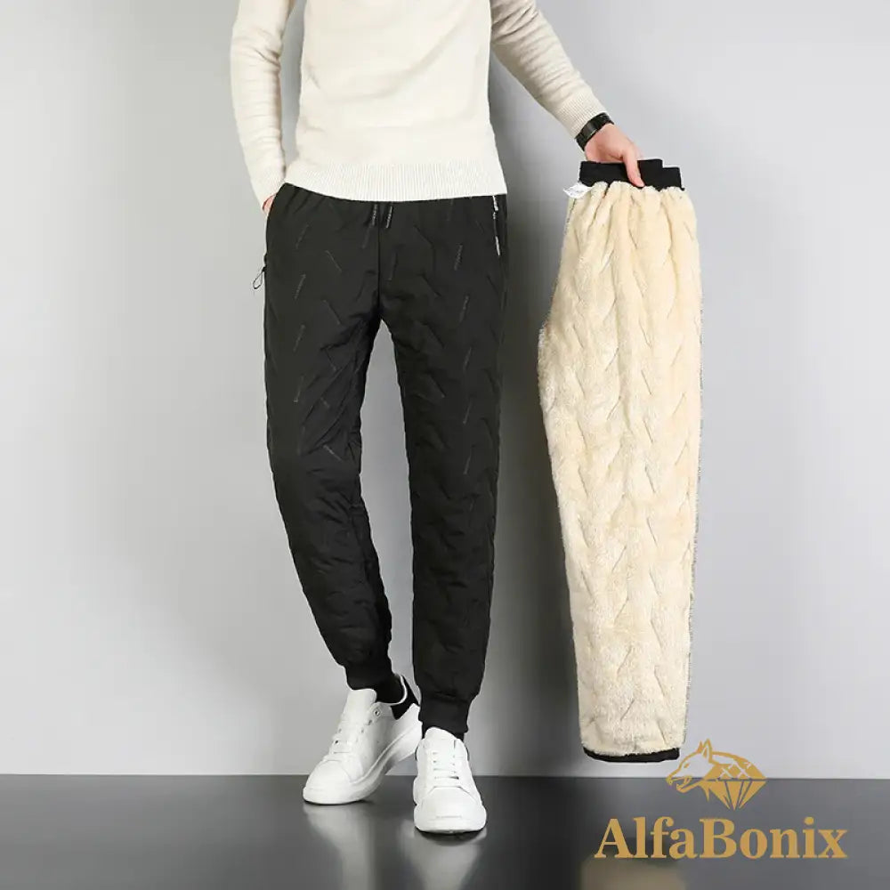 Calça Alfa De Lã Lined