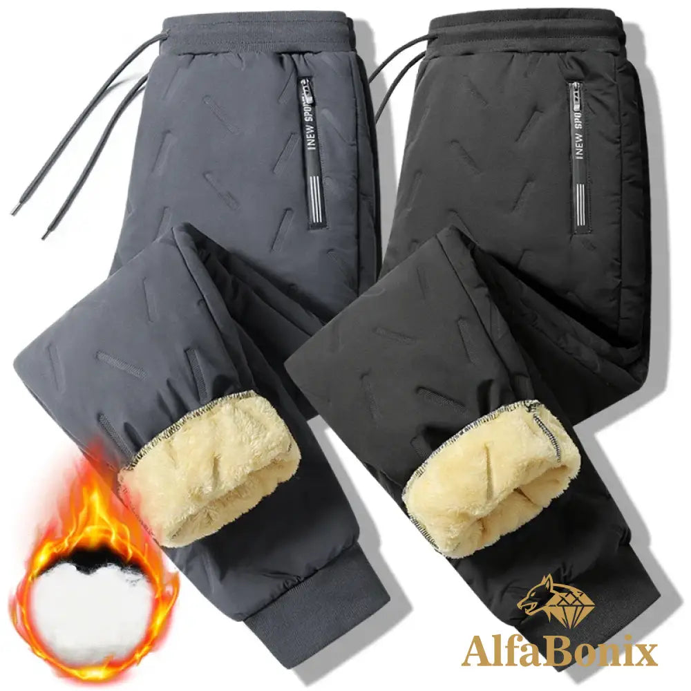 Calça Alfa De Lã Lined