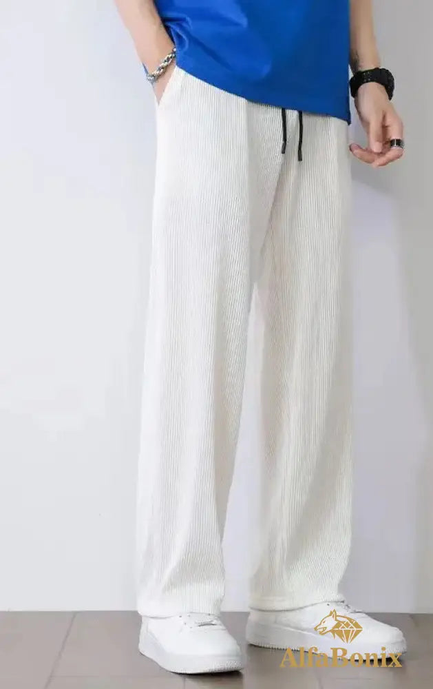 Calça Alfabonix Ice Silk Branco / Pp