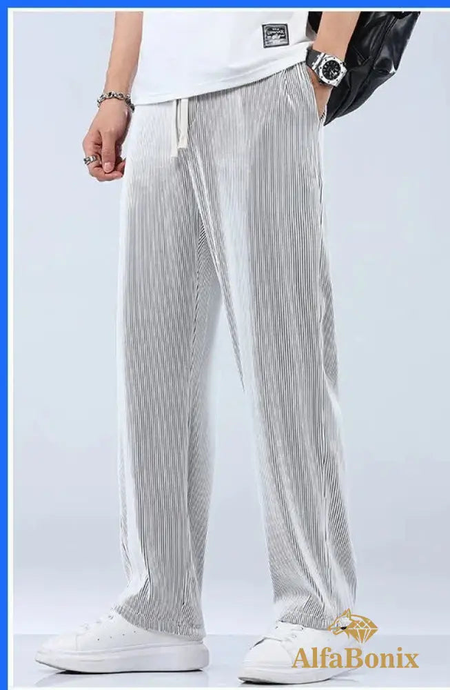 Calça Alfabonix Ice Silk Cinza / Pp
