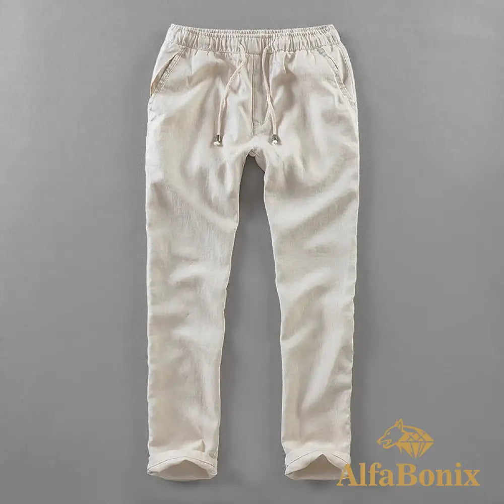 Calça de Linho Masculino Charlie