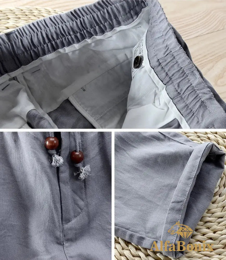 Calça de Linho Masculino Jericoaquara