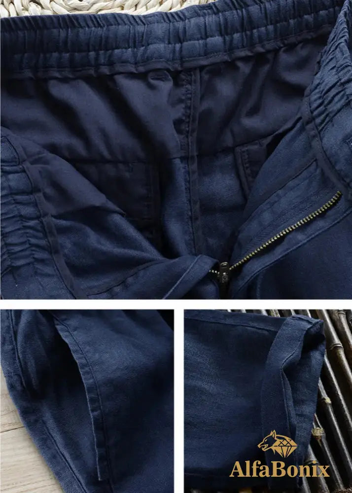 Calça de Linho Masculino Jericoaquara