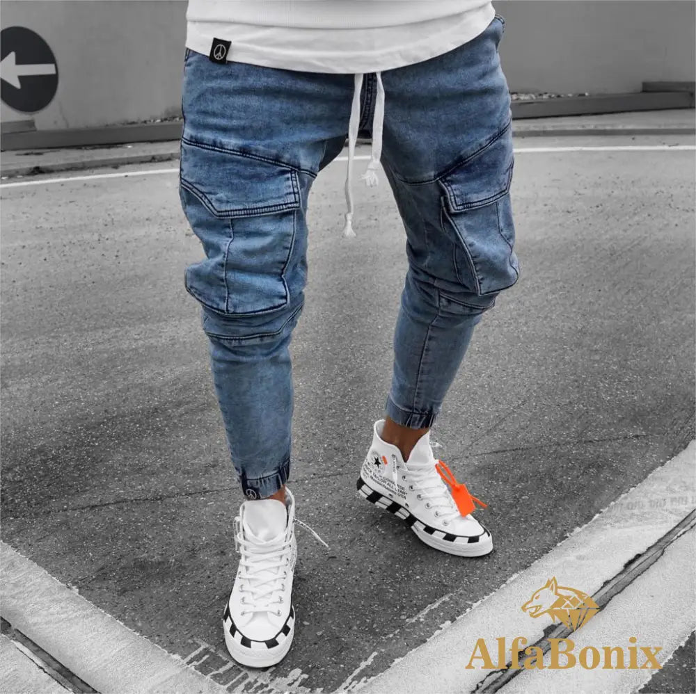 Calça Jeans Jogger Norway