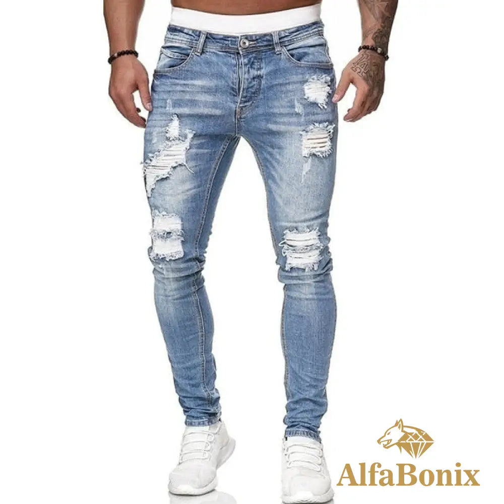 Calça Jeans Modern P / Azul Claro
