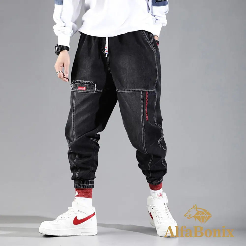 Calça Jogger Streetwear Preto / Pp