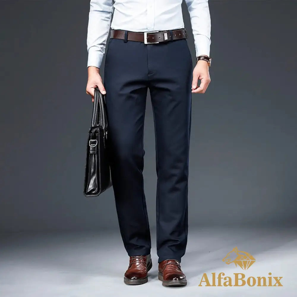 Calça Social Alfa Maverick Azul / 38