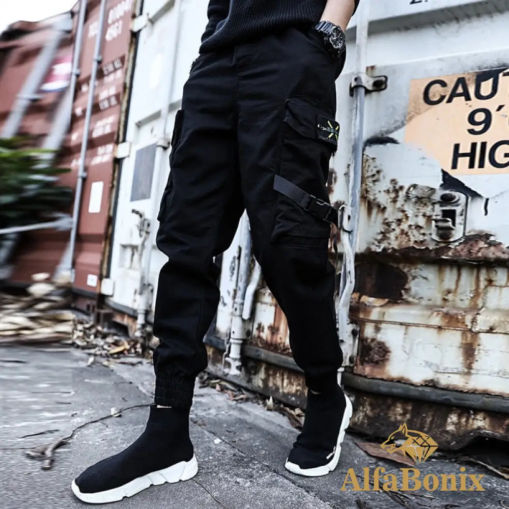 Calça Streetwear Joggers P / Preto 0120 Black