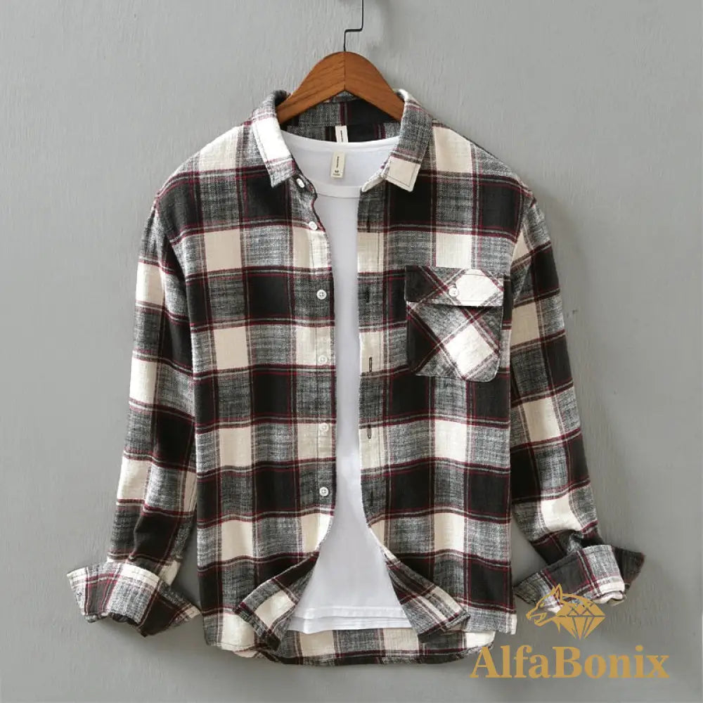 Camisa Alfa Aramir Cinza / P Camisetas E Tops