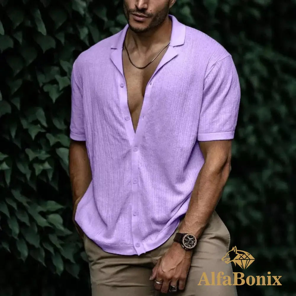 Camisa Alfa Filipo Roxo / P