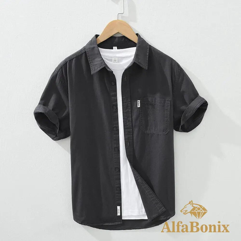 Camisa Samicce Alhandra® Cinza escuro / PP