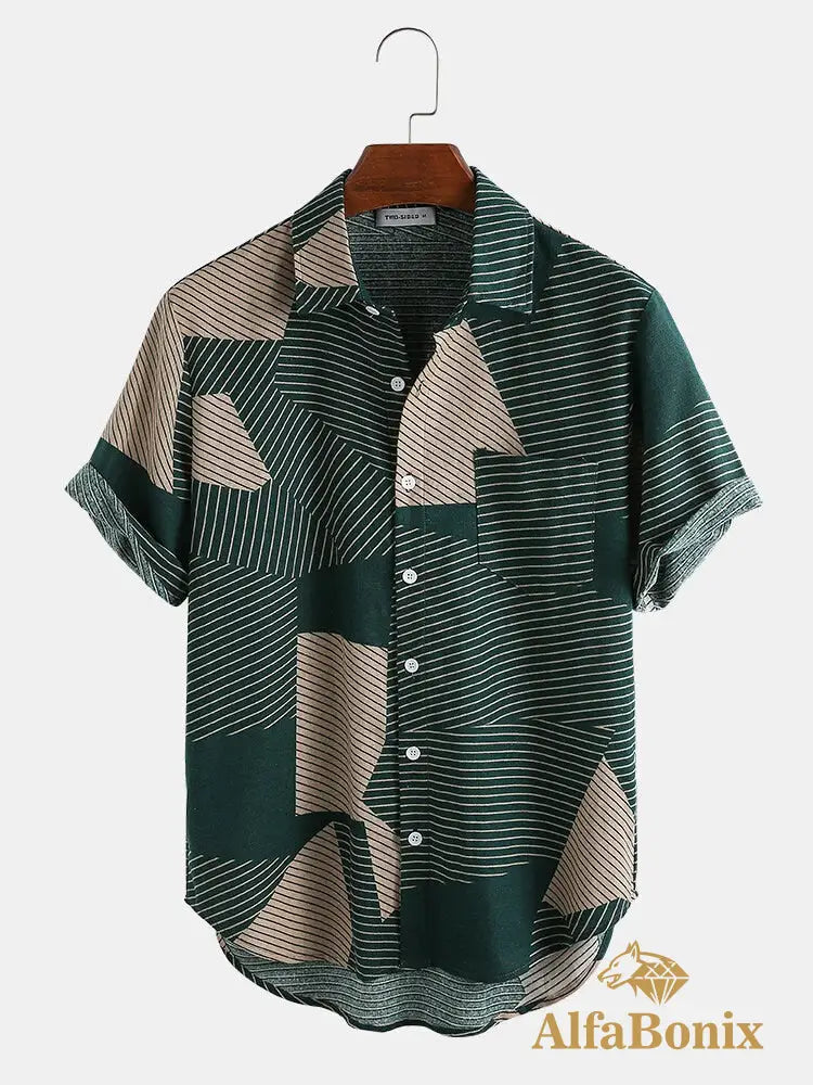 Camisa Alfabonix Hanover Verde / P Camisa Masculina