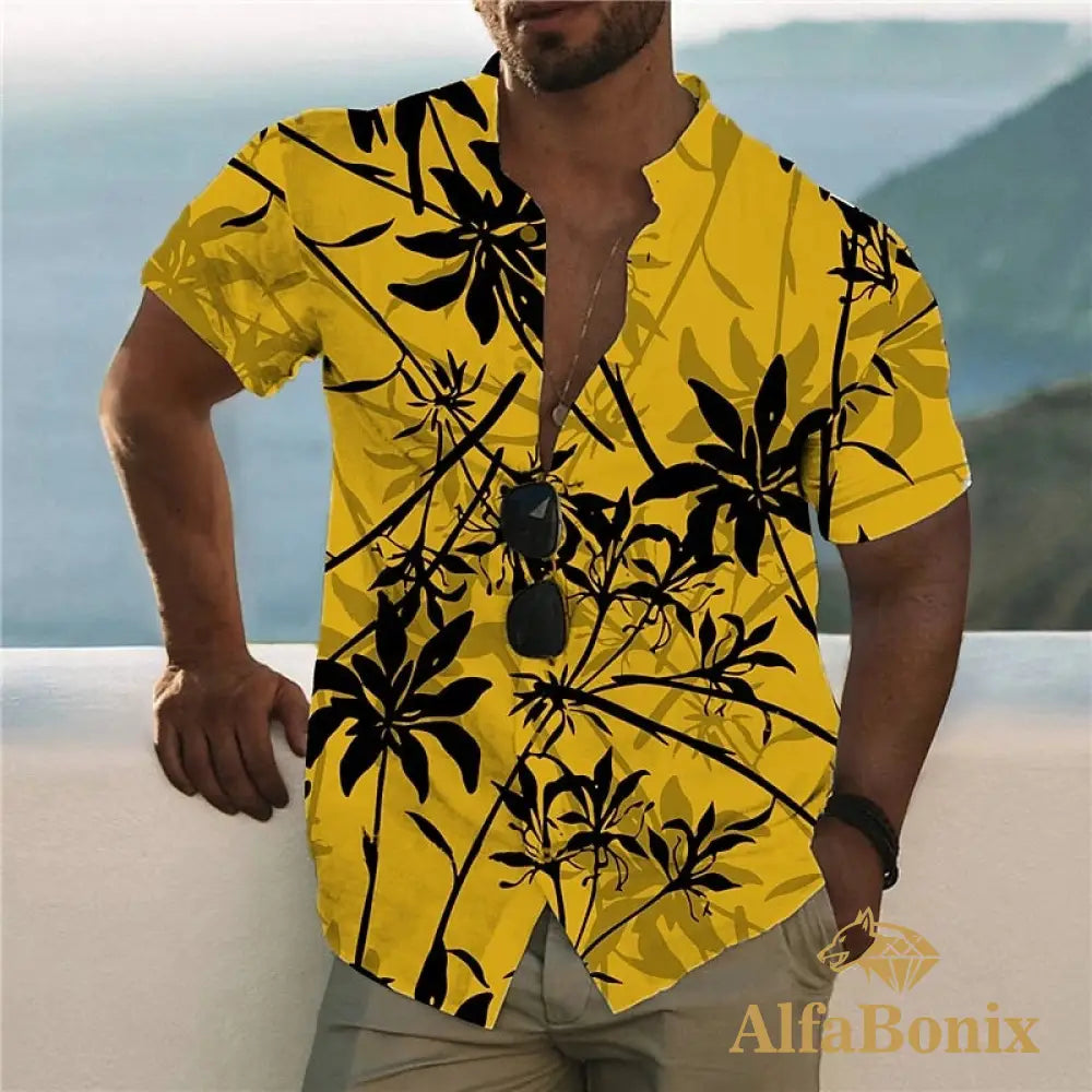 Camisa Alfabonix Hawaiian