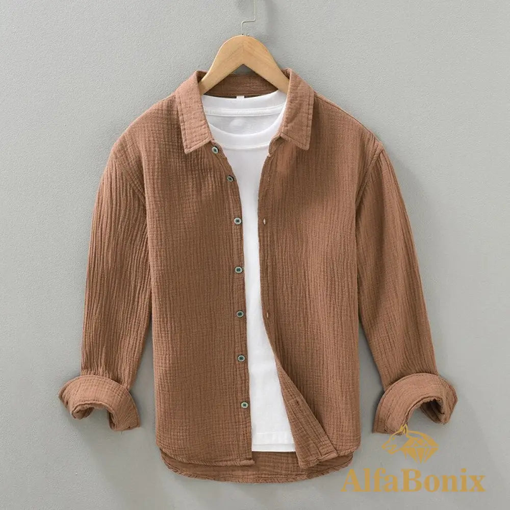 Camisa Samicce Icaraíma® Caramelo / PP