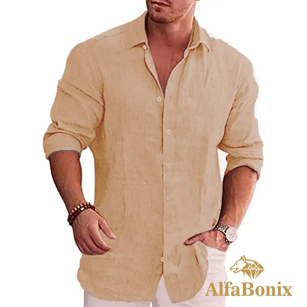 Camisa Alfabonix Linen