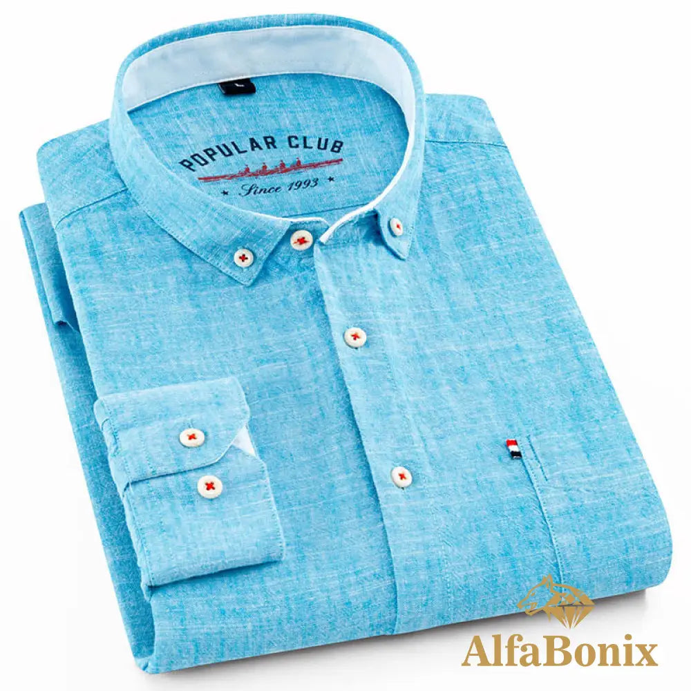 Camisa Social Rade Azul Claro / P 348