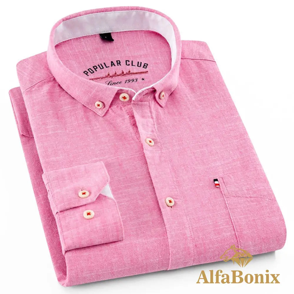 Camisa Social Rade Rosa / P 348