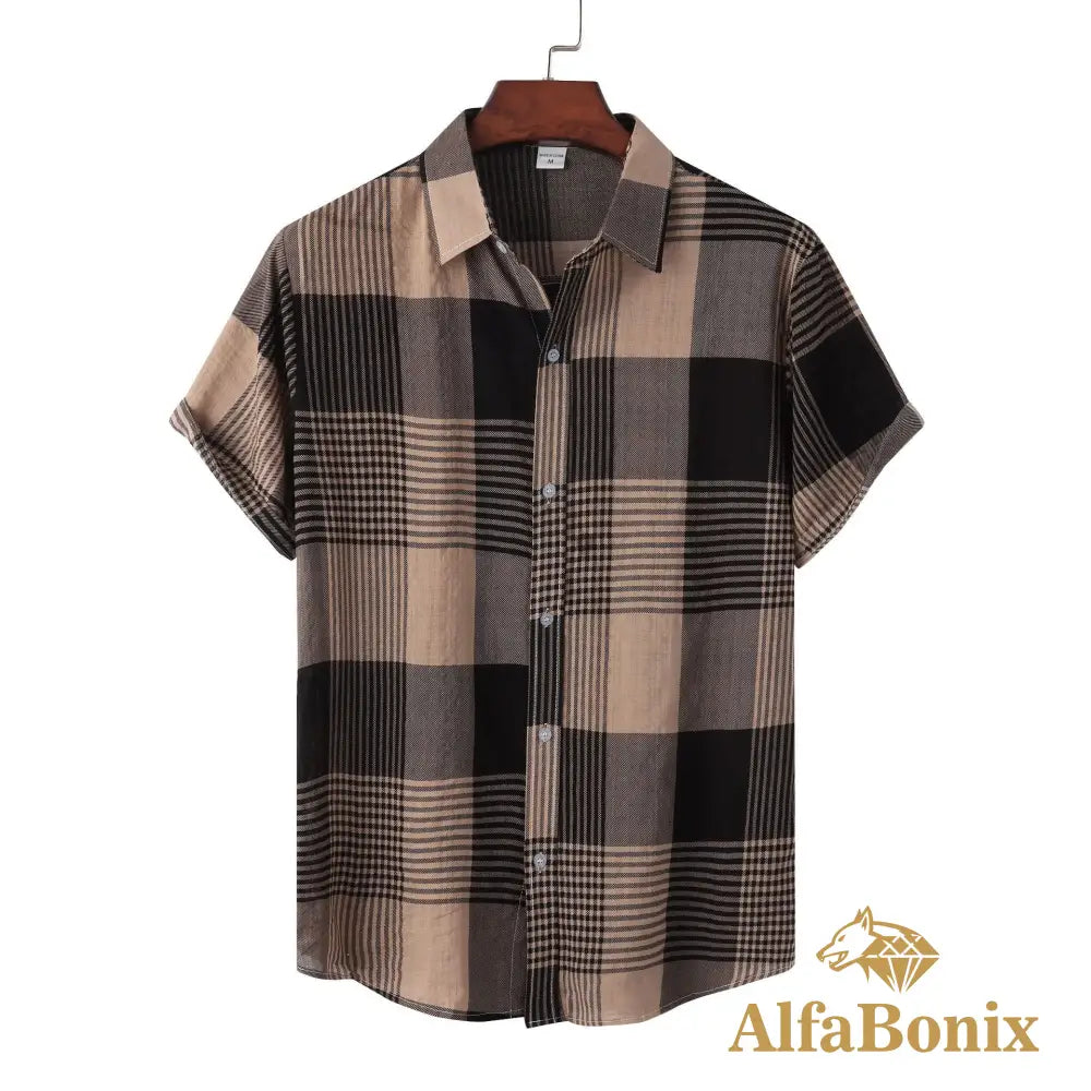 Camisa Alfabonix Magni Xadrex / M