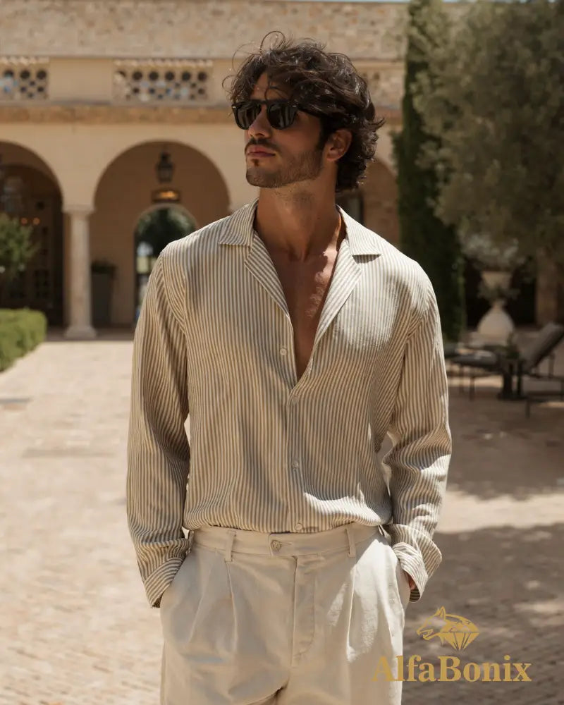 Gentlemen’s Striped Shirt