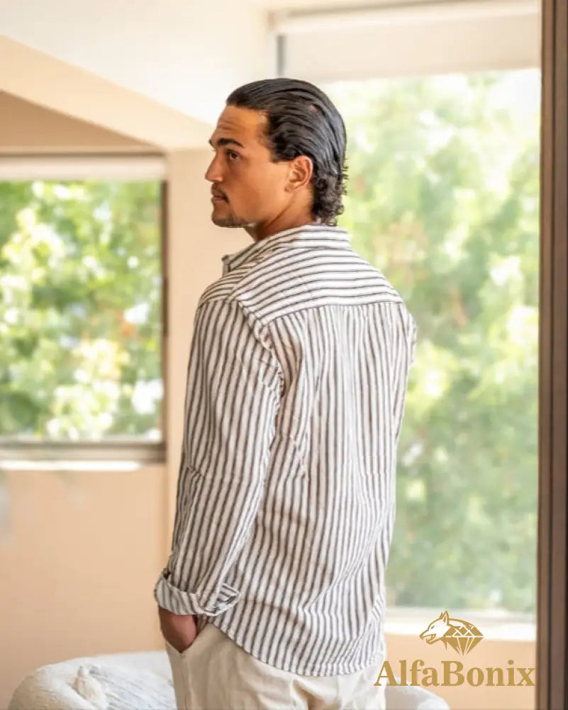 Gentlemen’s Striped Shirt