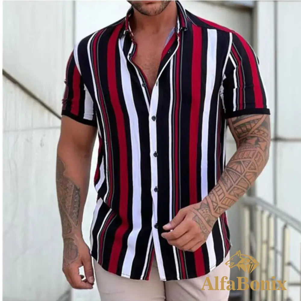 Camisa Alfabonix Turn-Down