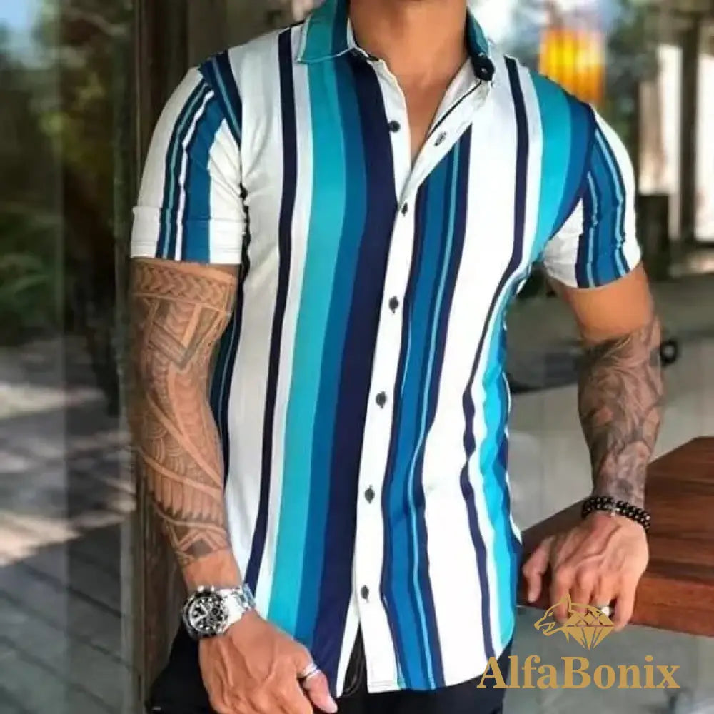 Camisa Alfabonix Turn-Down