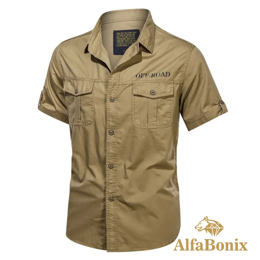 Camisa Aotorr Off-Road Bége / P