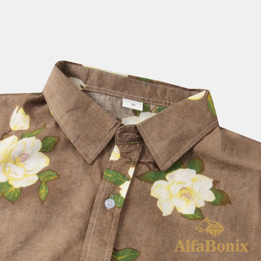Camisa Bonix Flowers