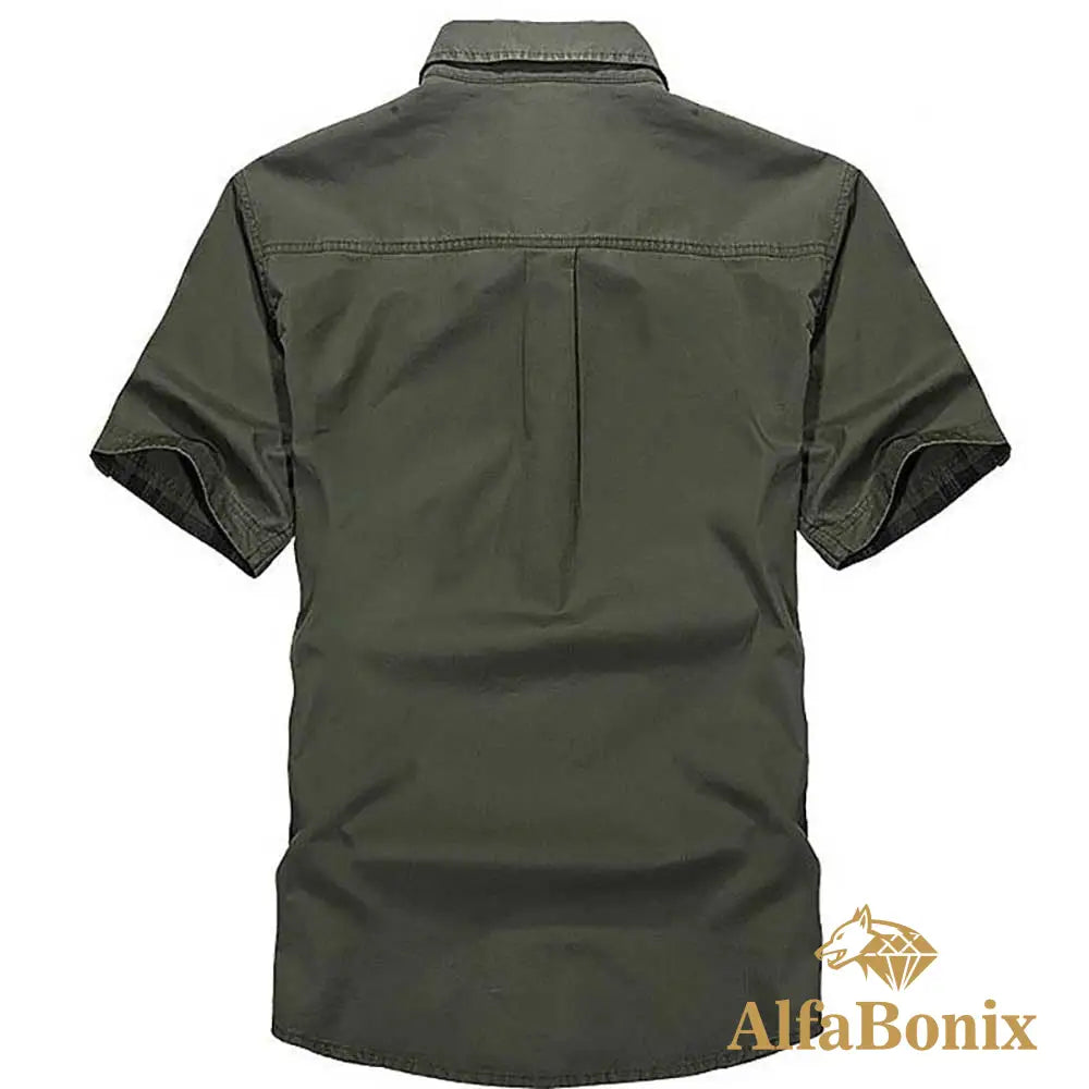 Camisa Casual Militar Baggy