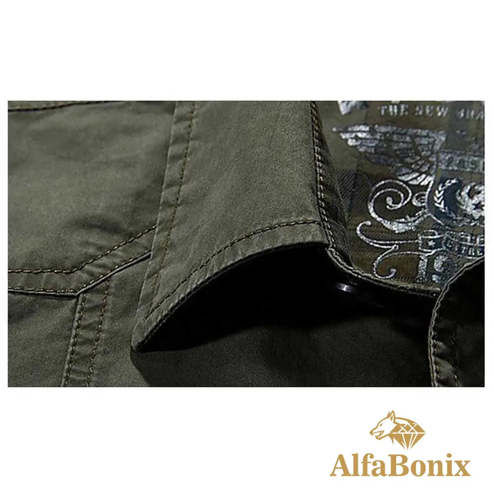Camisa Casual Militar Baggy