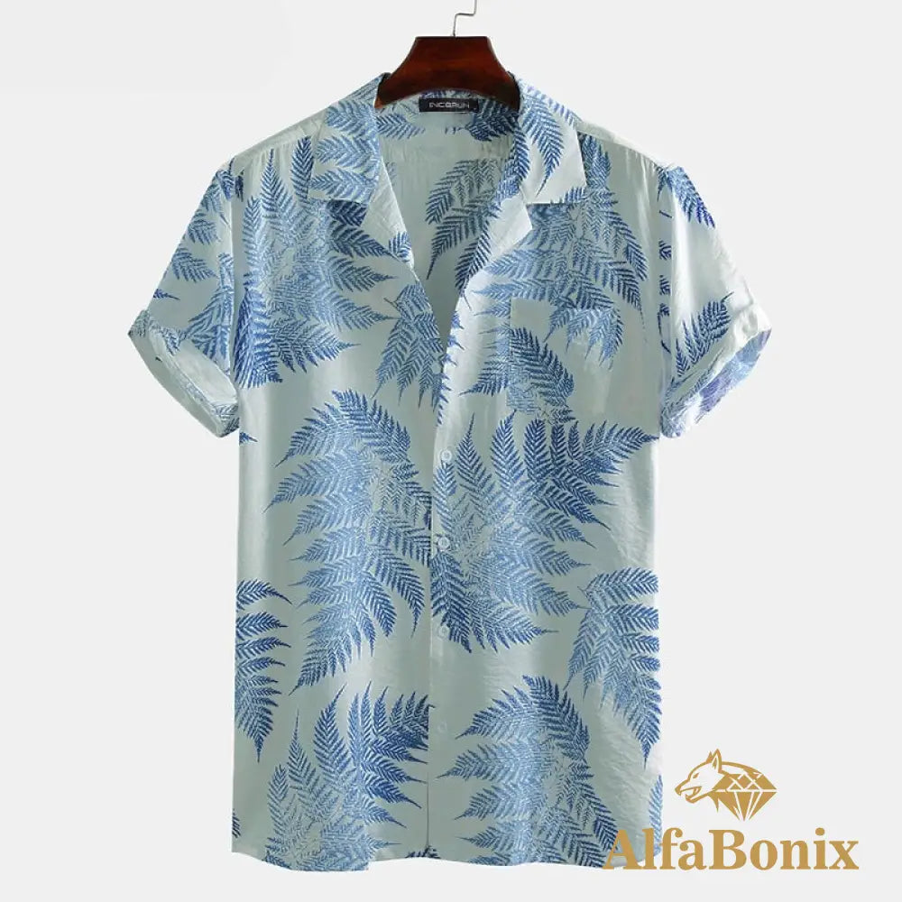 Camisa Estampa Tropical