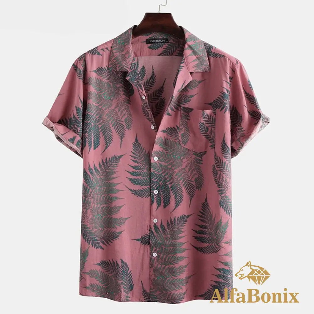 Camisa Estampa Tropical