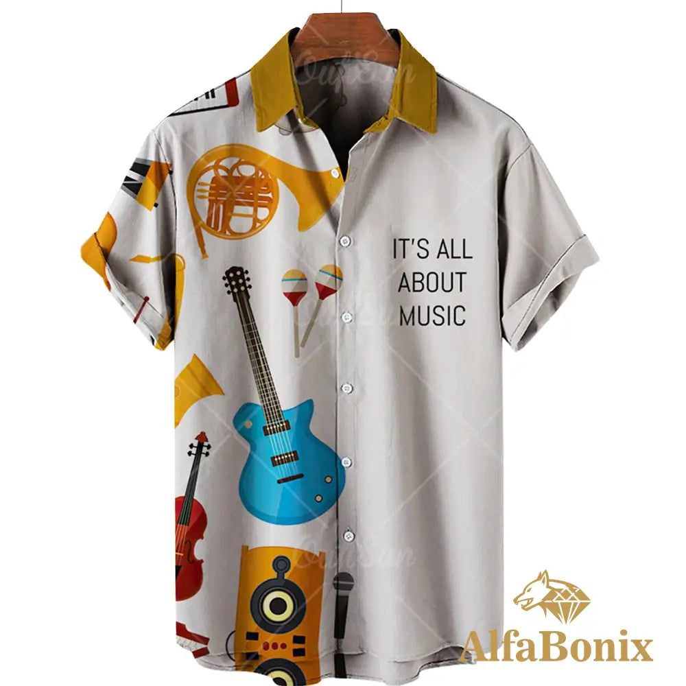 Camisa Instruments 3D Bonix Orquéstra / Pp