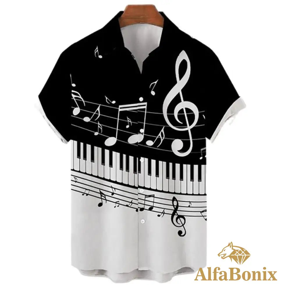 Camisa Instruments 3D Bonix Piano / Pp