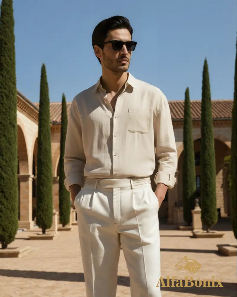 Cape Town - 100% Linen Shirt